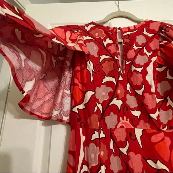 Woman Zinnia Floral RHODE Dress By Target Size 12 ⋆ NWOT - Picture 5 of 9
